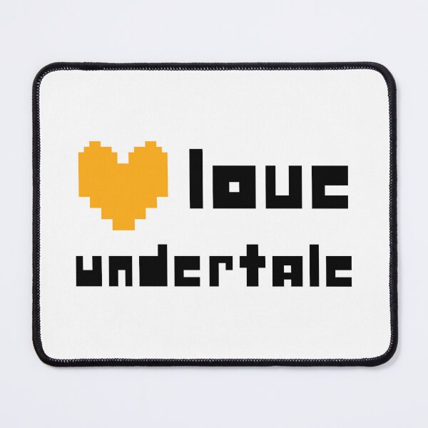 Item preview, I Love Undertale (Toby Fox) Bravery designed and sold by Releny.