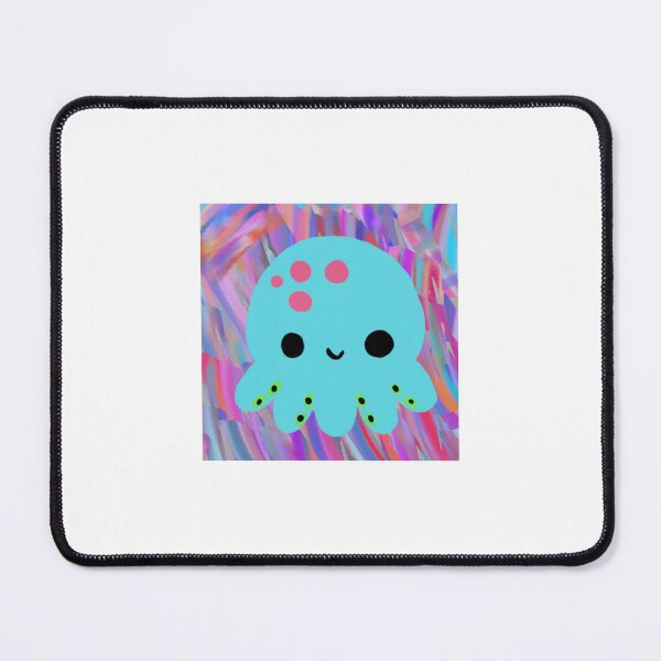 Item preview, Trippy octopus blue designed and sold by Designsbychaosbear .