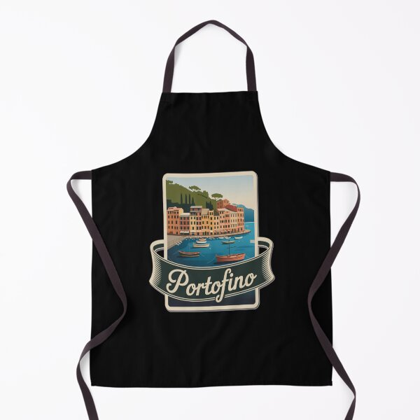 Artikelvorschau, Portofino Italienische Riviera Retro-Aufkleber entworfen und verkauft von stickercuffs.