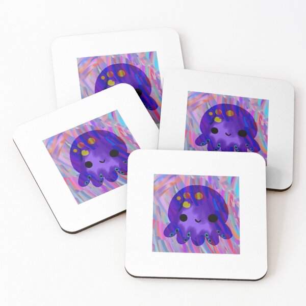 Item preview, Trippy purple octopus  designed and sold by Designsbychaosbear .
