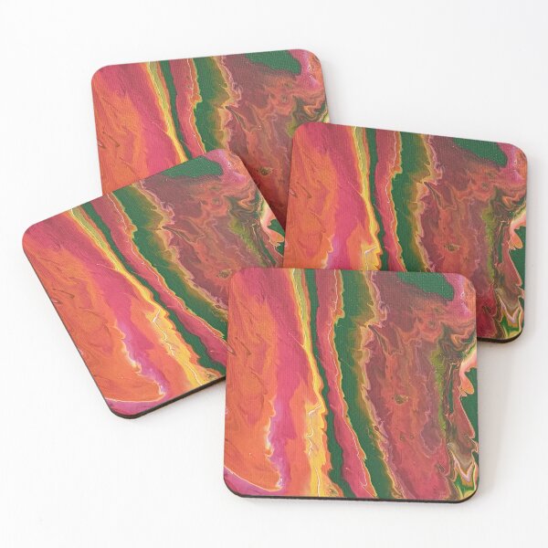 Item preview, Molten Flame Flow – Abstract Fluid Art Design designed and sold by BigBobInk.