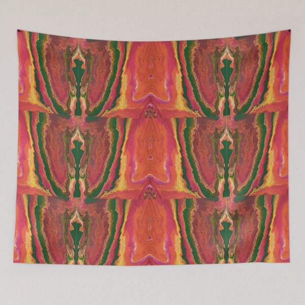Item preview, Molten Flame Flow – Abstract Fluid Art Design designed and sold by BigBobInk.