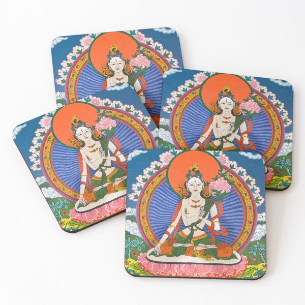 Item preview, White Tara Mother of all Buddhas  designed and sold by Prajna Vajrayana Art.