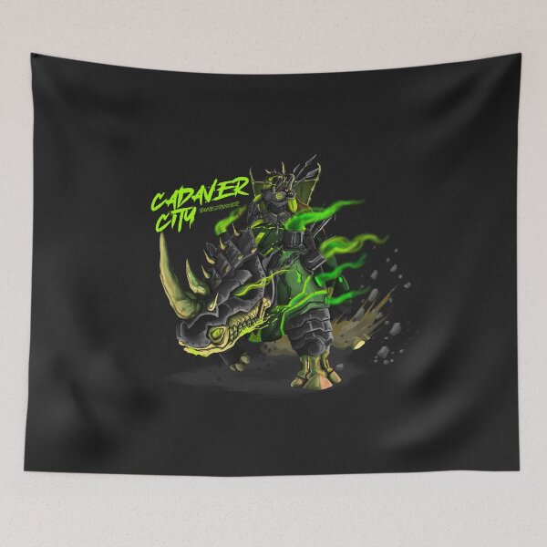 Item preview, BoneCrusher: Cadaver Cyborg Rhino - Neon Tech designed and sold by ArtificeFactory.