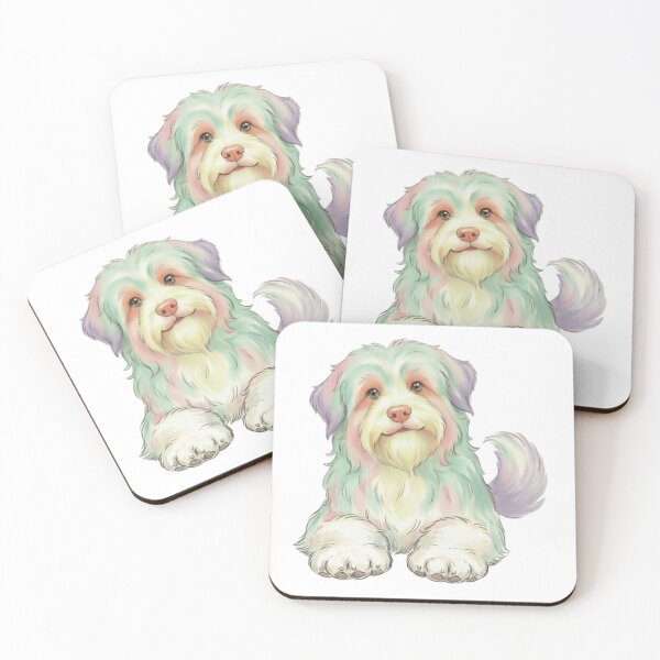 Item preview, Cute Catalan Shepherd Dog Expressive Paws Mountain Heritage Loyal designed and sold by Prints by Mat.