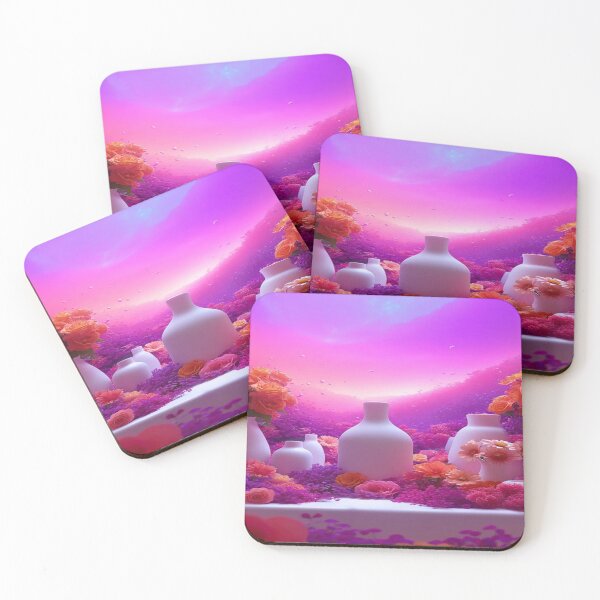 Item preview, The Ultraviolet Bloomscape designed and sold by Overthinker9.