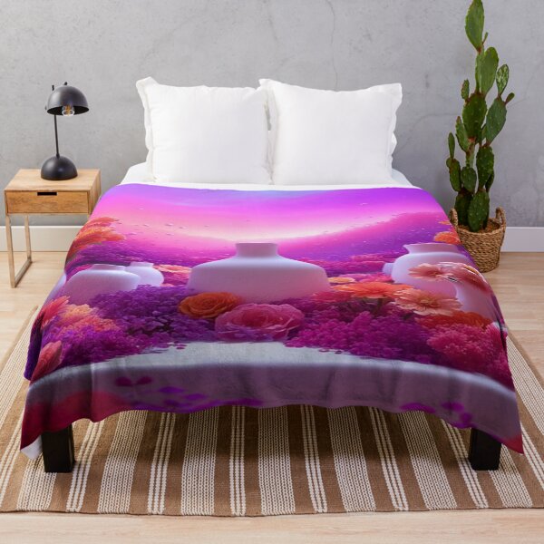 Item preview, The Ultraviolet Bloomscape designed and sold by Overthinker9.