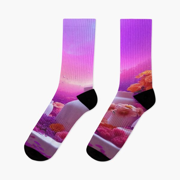 Item preview, The Ultraviolet Bloomscape designed and sold by Overthinker9.