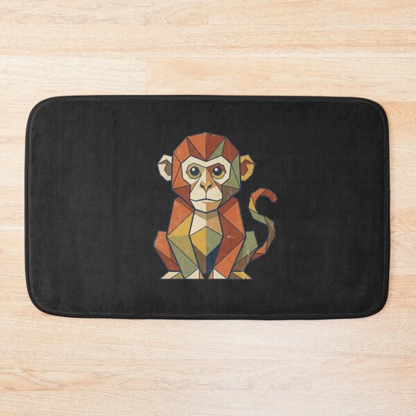 Item preview, Vintage Symmetrical Monkey Portrait – Monkey Head T-Shirt for Retro Urban Style designed and sold by bsbd-action.