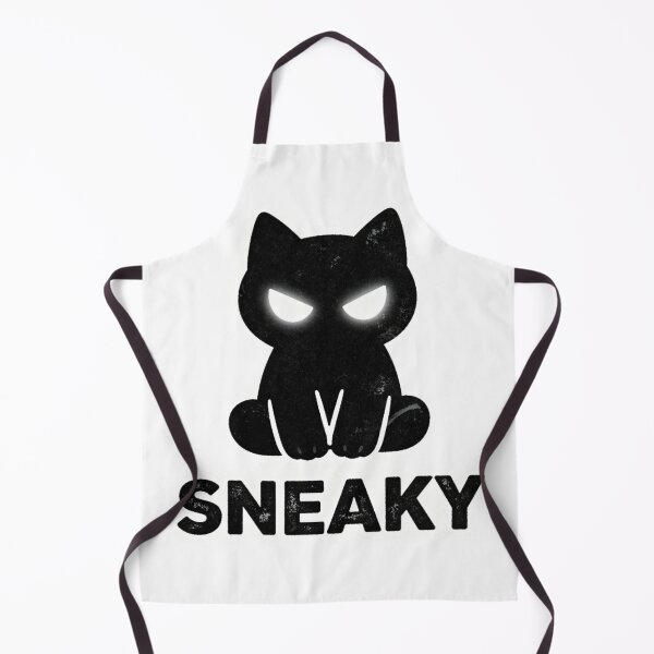 Item preview, Sneaky Black Cat – Cute Mysterious Cat Aesthetic Design designed and sold by Modefissi.