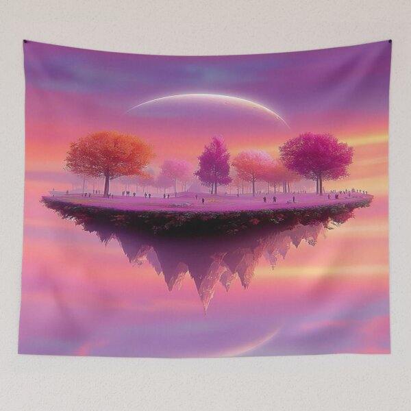 Item preview, the Floating Orchid Isle designed and sold by Overthinker9.