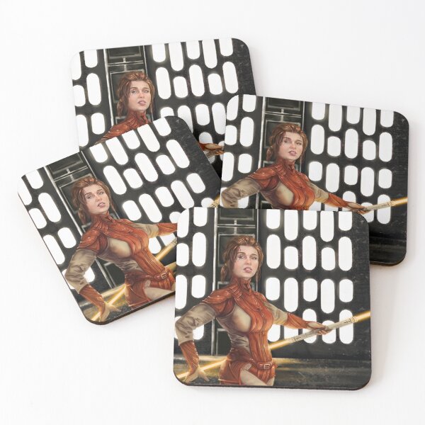 Item preview, Bastila Shan Art Print — Knights of the Old Republic Fan Art, KOTOR Poster, Star Wars Gift designed and sold by NathanRuchArt.