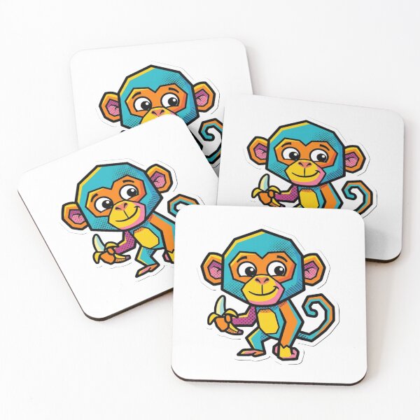 Item preview, Pop Art Monkey with Patterns – Colorful Ape Hat for Comic Book Style Lovers designed and sold by bsbd-action.