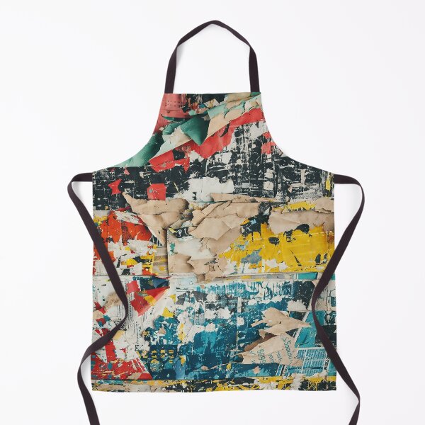 Item preview, Grunge Torn Poster Wall Texture – Urban Ripped Paper Collage Background designed and sold by PIXEL POP DESIGNS - Beyond the Norm!.