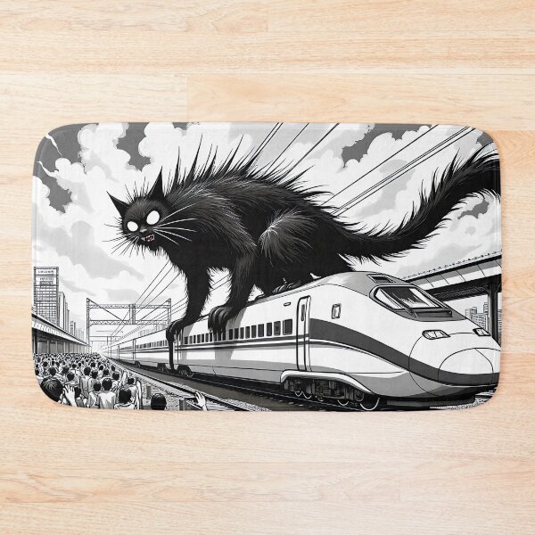 Item preview, Cat on a Hot Tin Train designed and sold by Niagara-ReVolt.