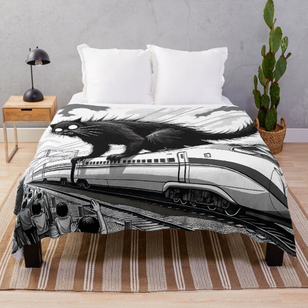 Item preview, Cat on a Hot Tin Train designed and sold by Niagara-ReVolt.