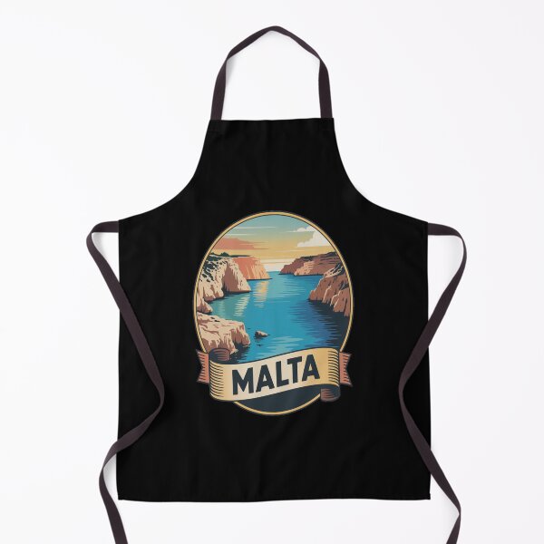 Item preview, Malta Valletta Retro Travel Sticker designed and sold by stickercuffs.