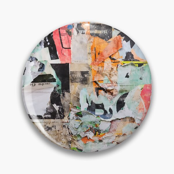 Item preview, Torn Poster Wall Texture – Grunge Urban Collage Background designed and sold by PIXEL POP DESIGNS - Beyond the Norm!.