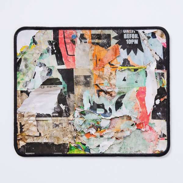 Item preview, Torn Poster Wall Texture – Grunge Urban Collage Background designed and sold by PIXEL POP DESIGNS - Beyond the Norm!.