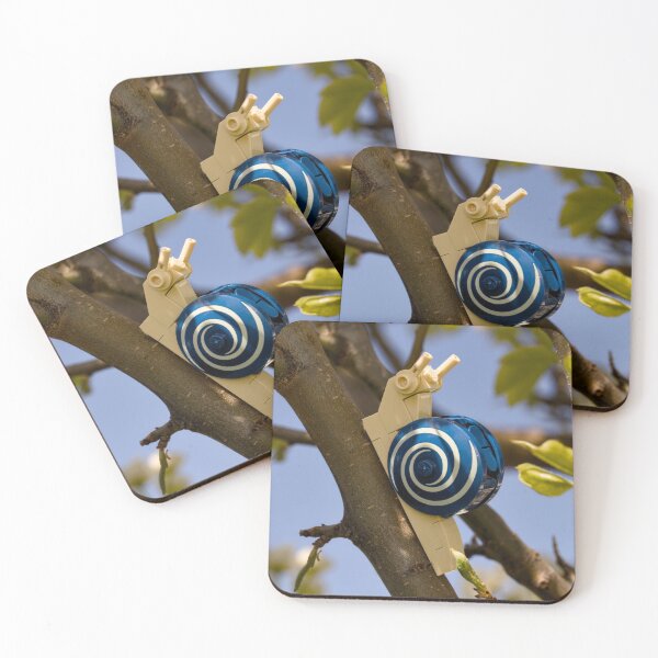 Item preview, Lego snail on branch in plum tree  designed and sold by Cblifeisgood.