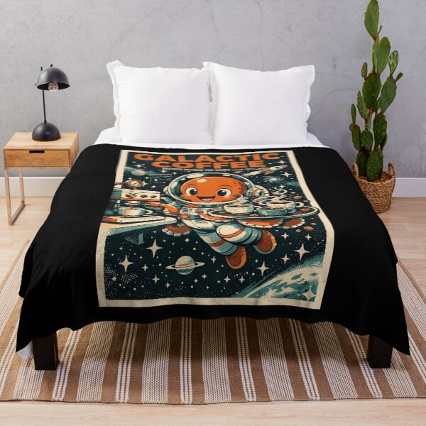 Item preview, Galactic Coffee Astronaut Barista – Retro Space Cafe  designed and sold by SidTastic .