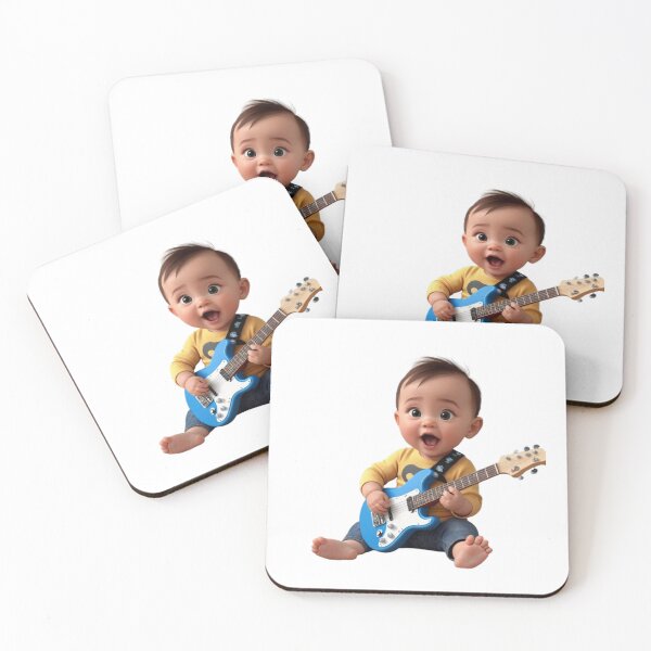 Item preview, Little Virtuoso: Child Playing Guitar designed and sold by Magazinegallery.