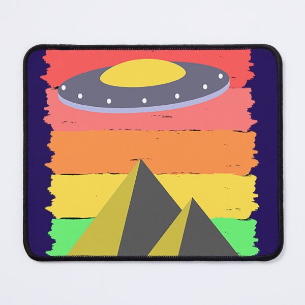 Item preview, Copy of Retro Alien UFO Abduction Forest designed and sold by edilbertobuitrago.