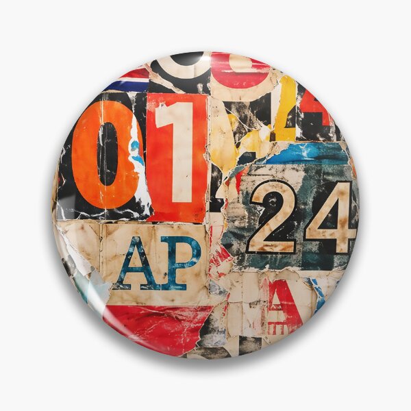 Item preview, Grunge Typography Collage Background – Torn Poster Letters & Numbers Texture (Vertical) designed and sold by PIXEL POP DESIGNS - Beyond the Norm!.