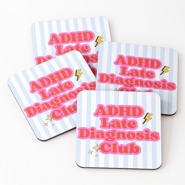 Item preview, ADHD Late Diagnosis Club designed and sold by Zukki20.