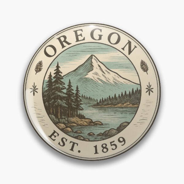 Item preview, OREGON EST. 1859 designed and sold by DavidBriot.