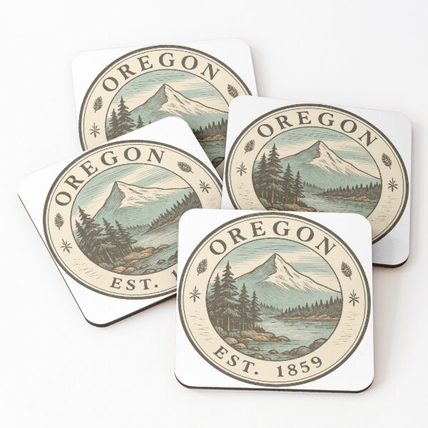 Item preview, OREGON EST. 1859 designed and sold by DavidBriot.