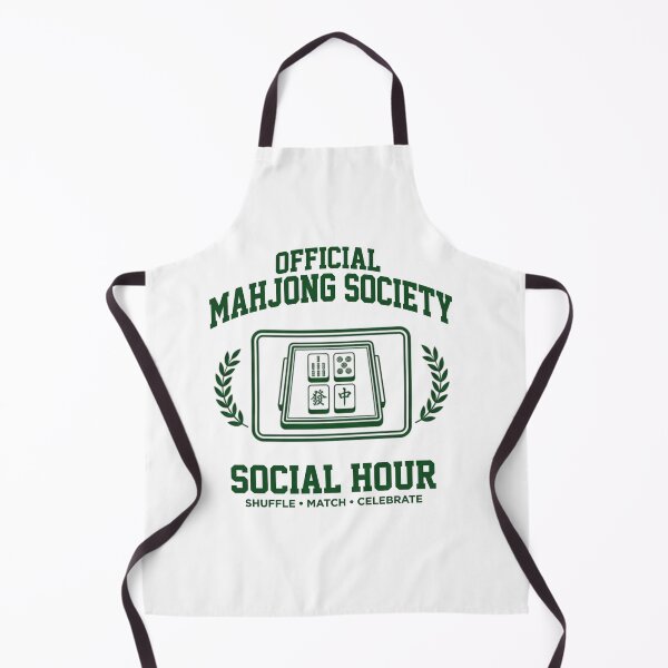 Item preview, Mahjong Social Hour - Cozy Game Night Aesthetic Design designed and sold by Winarrts.