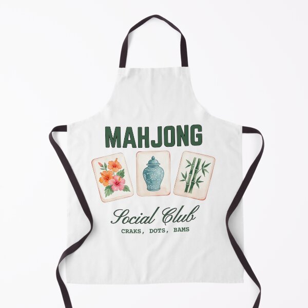 Item preview, Mahjong Social Hour - Cozy Game Night Aesthetic Design designed and sold by Winarrts.