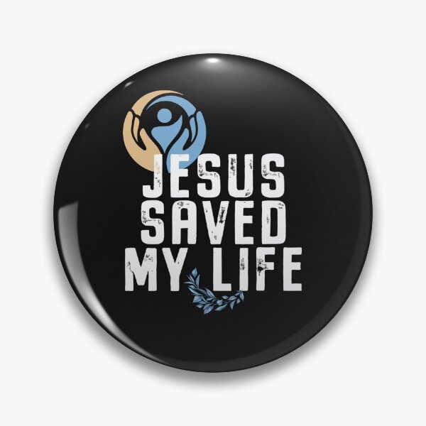 Item preview, Jesus Saved My Life – Faith Testimony | Christian Healing & Protection Design designed and sold by Aquarius-club.