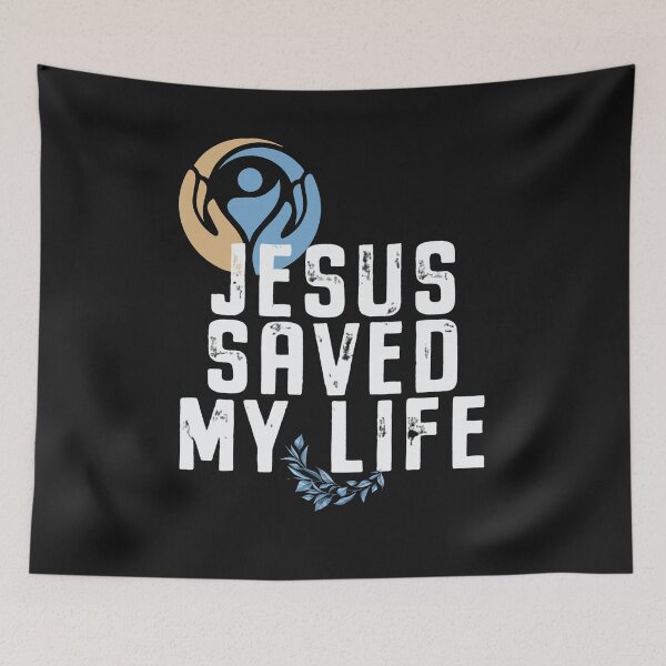 Item preview, Jesus Saved My Life – Faith Testimony | Christian Healing & Protection Design designed and sold by Aquarius-club.