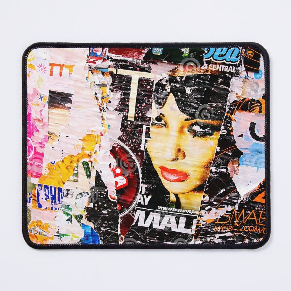 Item preview, Grunge Nightlife Poster Wall – Torn Club Flyers Collage Background (Vertical) designed and sold by PIXEL POP DESIGNS - Beyond the Norm!.