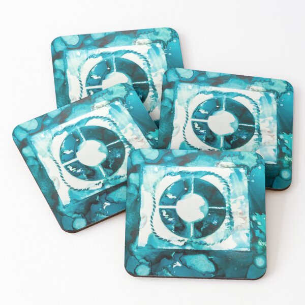 Item preview, Life ring blue designed and sold by Between Colors.