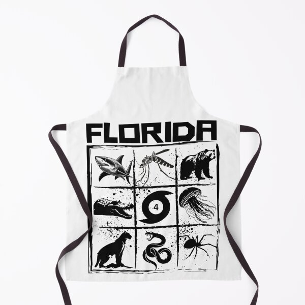 Item preview, Florida wildlife warning vintage streetwear design designed and sold by Red Creature.