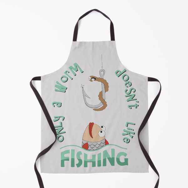 Item preview, Worm Doesn't Like Fishing – Funny Fishing Design designed and sold by PaulaDesignCo.