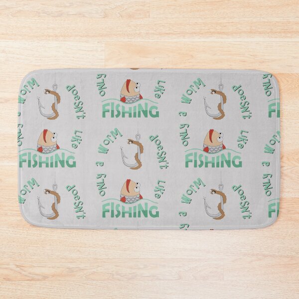 Item preview, Worm Doesn't Like Fishing – Funny Fishing Design designed and sold by PaulaDesignCo.