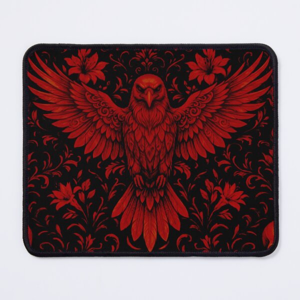 Item preview, Macabre Red Crow Victorian Floral Aesthetic designed and sold by cabuks.