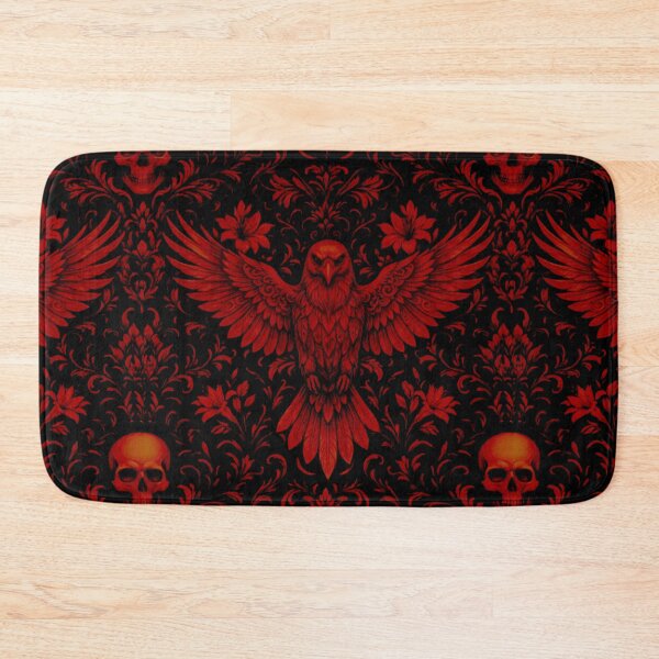 Item preview, Macabre Red Crow Victorian Floral Aesthetic designed and sold by cabuks.