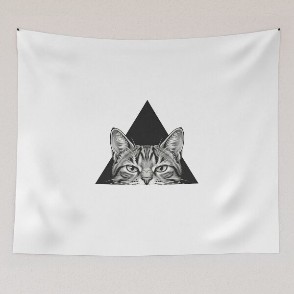 Item preview, The Cat of Judgment Doesn’t Like What It Sees designed and sold by shellle in the ocean.