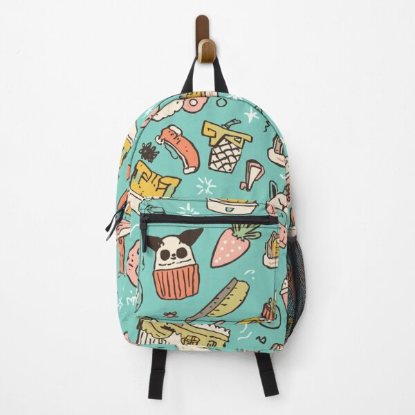 Item preview, Kawaii Chaotic Cute Doodle Aesthetic ✿ Kawaii Food & Random Things Pattern designed and sold by Sixième Studio.