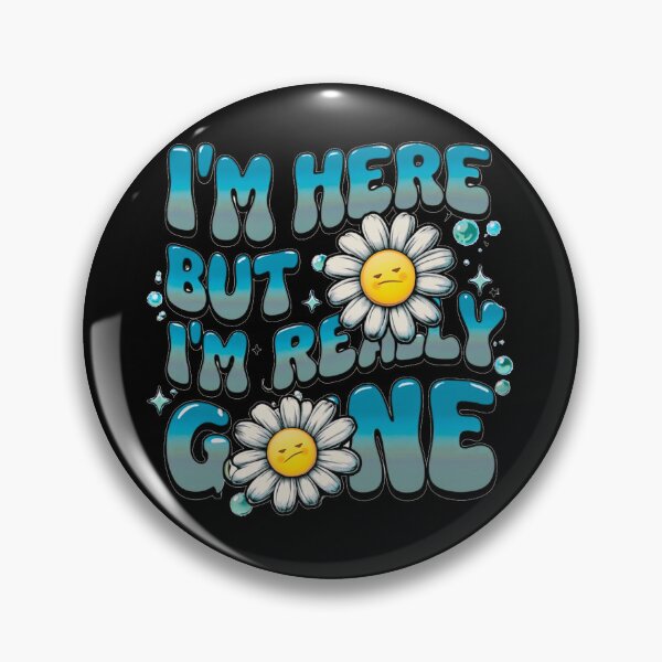 Item preview, I'm here but I'm really gone - flowers designed and sold by Stefrait-7.