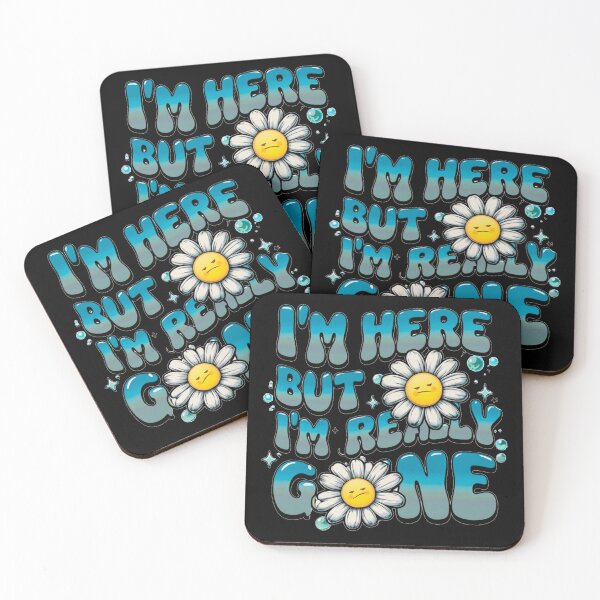 Item preview, I'm here but I'm really gone - flowers designed and sold by Stefrait-7.