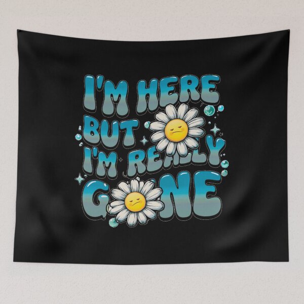 Item preview, I'm here but I'm really gone - flowers designed and sold by Stefrait-7.