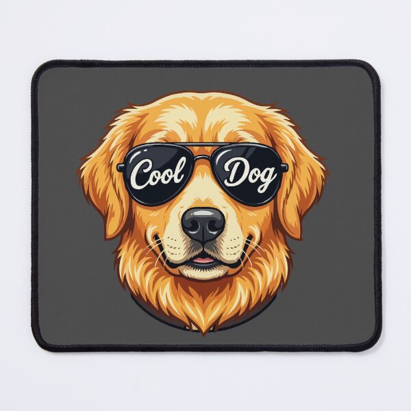 Item preview, Too Cool to Fetch – Golden Retriever Dog designed and sold by The Real Life Symphony.