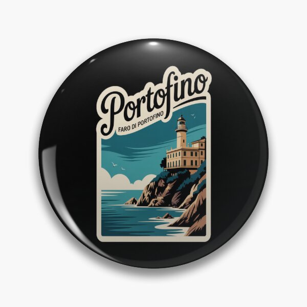Item preview, Portofino Faro Di Retro Sticker designed and sold by stickercuffs.