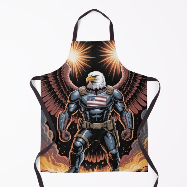 Item preview, Patriotic Eagle Warrior Tactical Armor & Fireworks designed and sold by OldGloryForge.